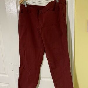 Women’s Burgundy Pants